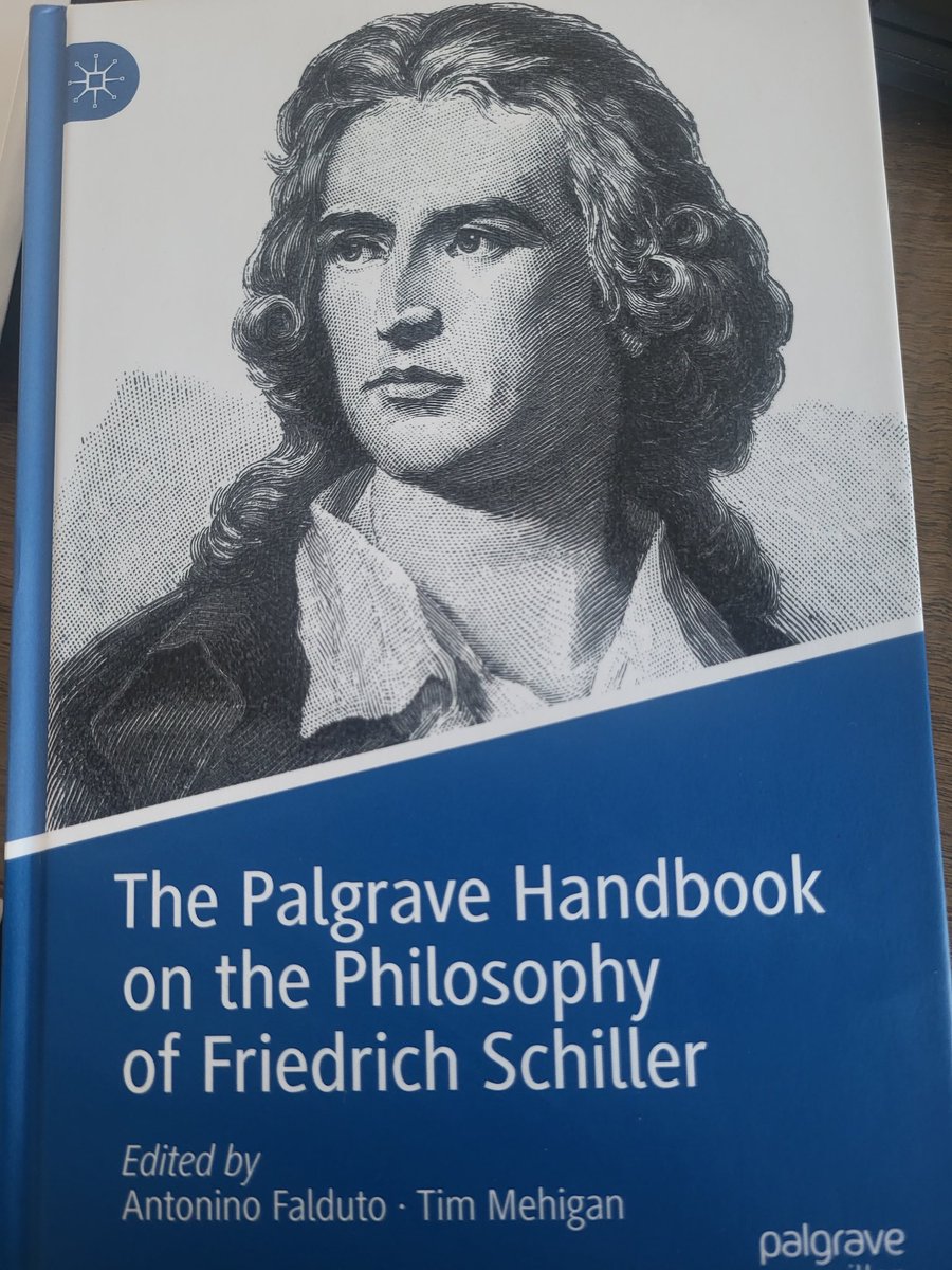 Dentro de unos minutos empezará la presentación virtual de "The Palgrave Handbook on the Philosophy of Friedrich Schiller", organizada por <a href="/KU_Leuven/">KU Leuven</a>, en la que hablaré de la influencia de Schiller en el idealismo y el romanticismo. Este es el enlace:
urldefense.com/v3/__https:/us…$