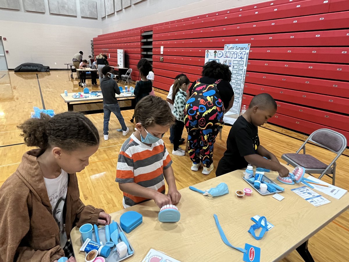 It’s Career Day <a href="/LibertyParkElem/">Liberty ParkPatriots</a> ! Ss are engaged and learning about 13 different careers. Volunteers are here today to share their love of their career! So much JOY today learning and exploring! 1 of 4 posts. <a href="/bbtapper/">Brooke Tapper</a> <a href="/msdwarren/">MSD of Warren Township</a> #WarrenWill