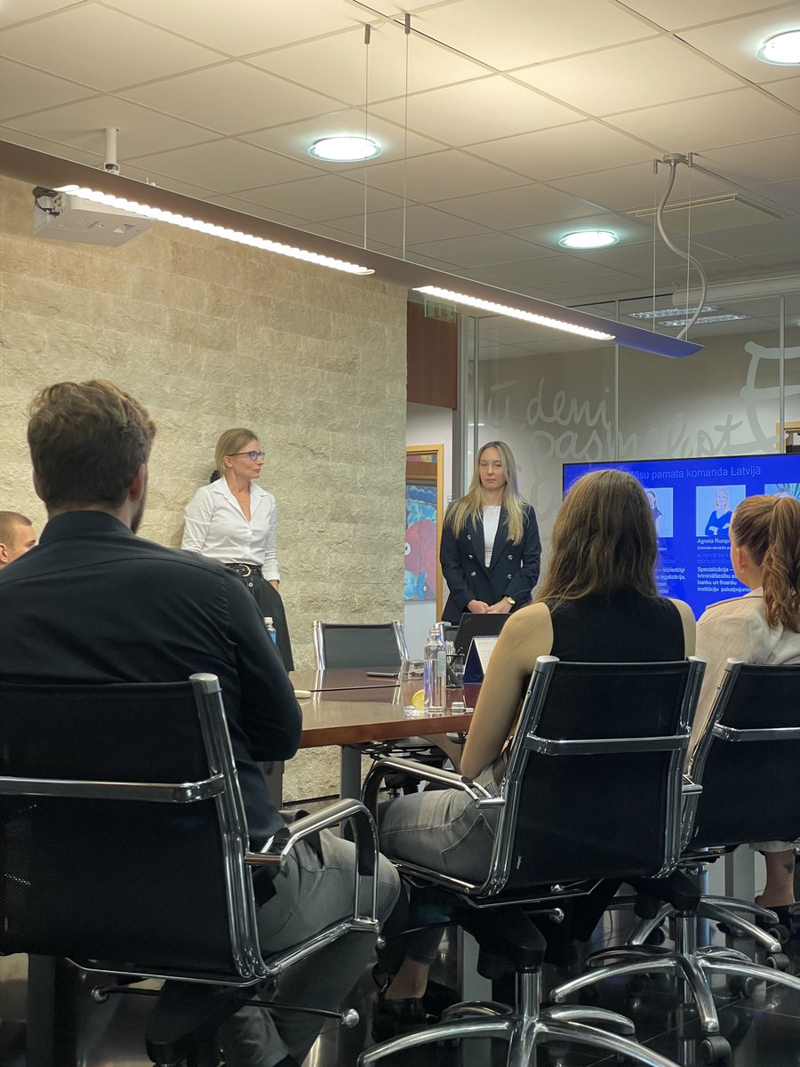 SORAINEN_Latvia's tweet photo. Šovakar mūsu biroja Korporatīvo noziegumu prakses eksperti uzņem @ELSALatvia Lawyer@Work pasākumu cikla dalībniekus, lai iepazīstinātu ar komandu un jomas specifiku.
#Sorainen #studenti https://t.co/WUUA2xJLh8