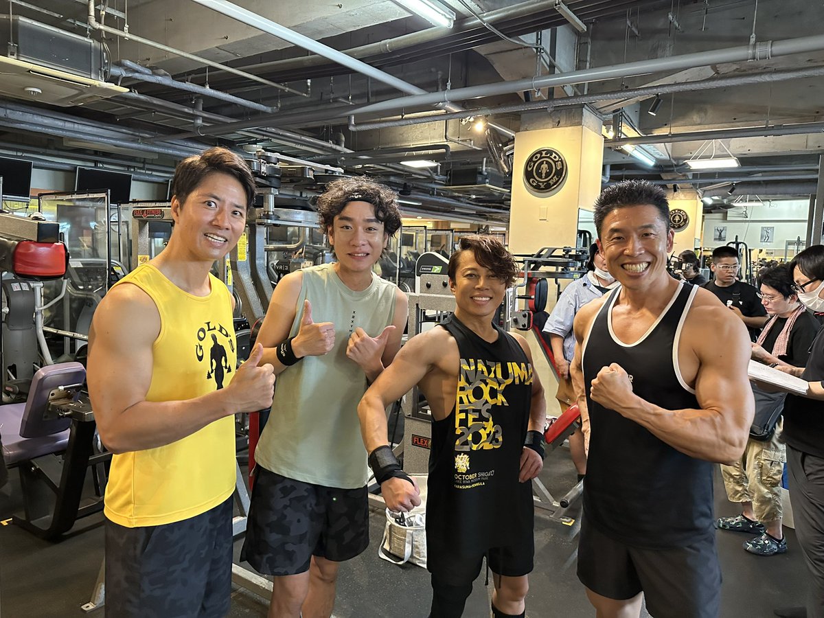 kinnikun0917's tweet photo. まもなく24時09分より、読売テレビ・日本テレビ系列地上波全国ネットにて、

なかやまきんに君主演ドラマ、
「筋トレサラリーマン 中山筋太郎」が放送されます。

是非ご覧くださいませ。

パワー
なかやまきんに君 https://t.co/NP75hl5QjL