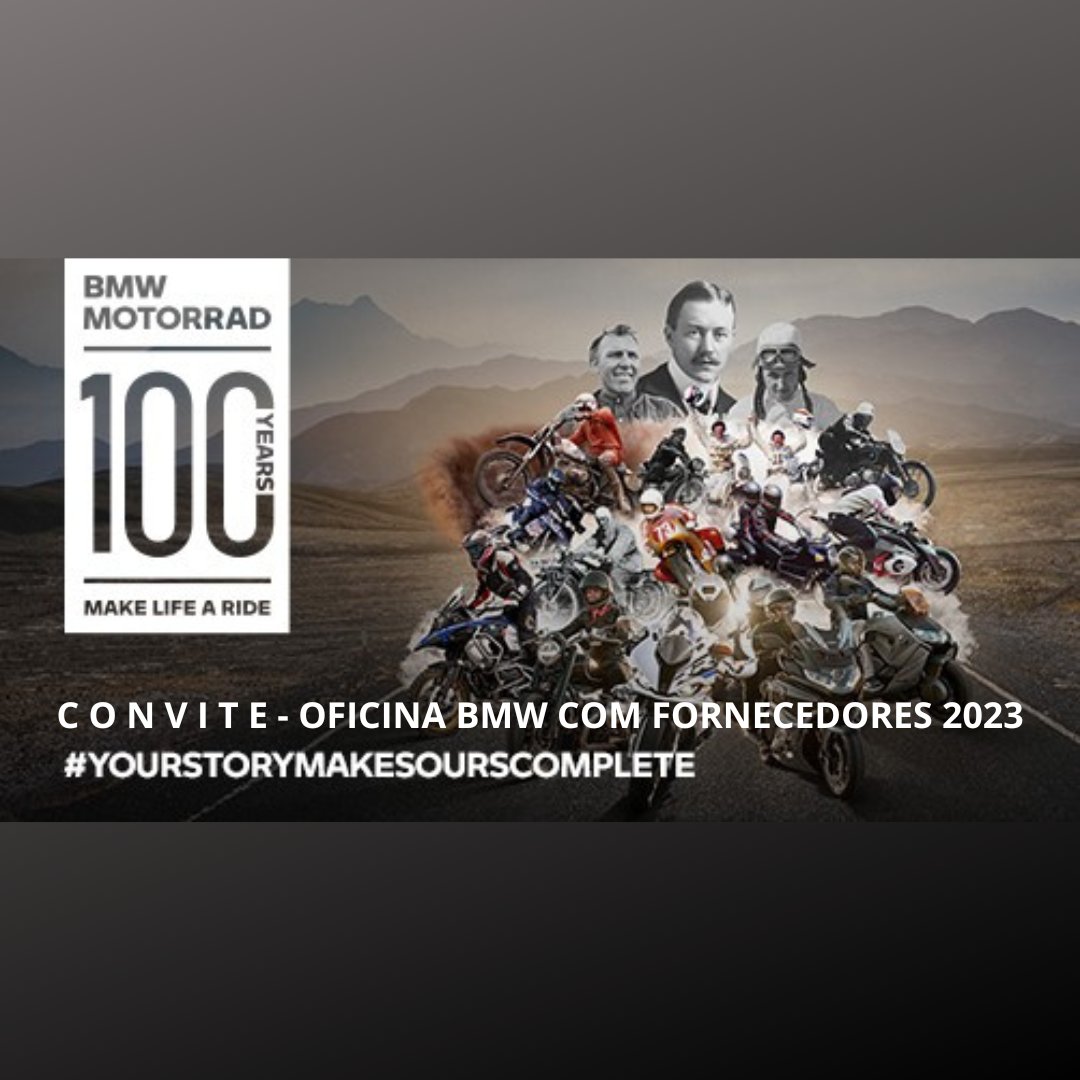 FIEAM's tweet image. CONVITE - OFICINA BMW COM FORNECEDORES 2023.

Gostaríamos muito de contar com a sua participação no evento!

Por favor, confirme sua presença até o dia 18/10/2023, por meio deste link: forms.gle/BhmyxuEgCLevhZ….

BMW MOTORRAD
Make a Life a Ride!