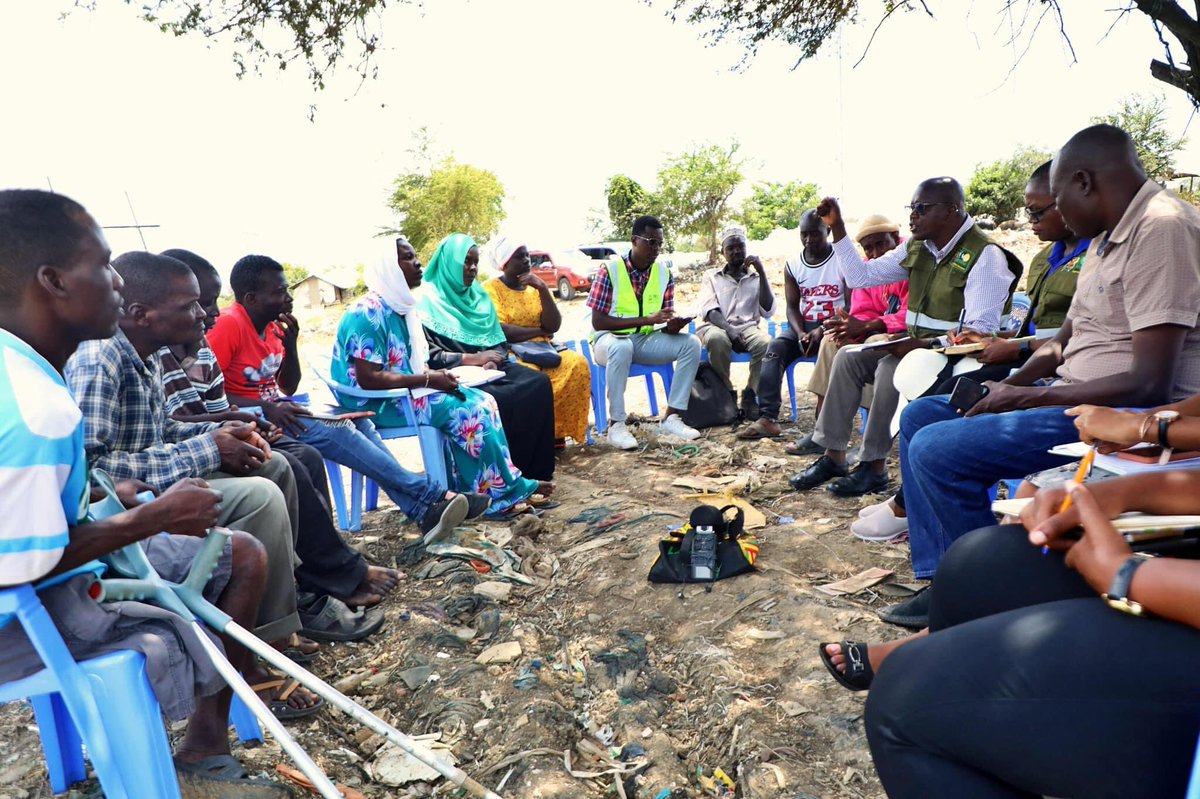 MWAKIRUNGE: 

Mombasa Governor <a href="/A_S_Nassir/">Abdulswamad Sheriff Nassir</a> administration is committed to mitigate  and resolve environmental challenges posed by the dumpsite. 

Environment Chief Officer Pauline Oginga and l received vital ideas from the community on how to tackle the  environmental challenges.