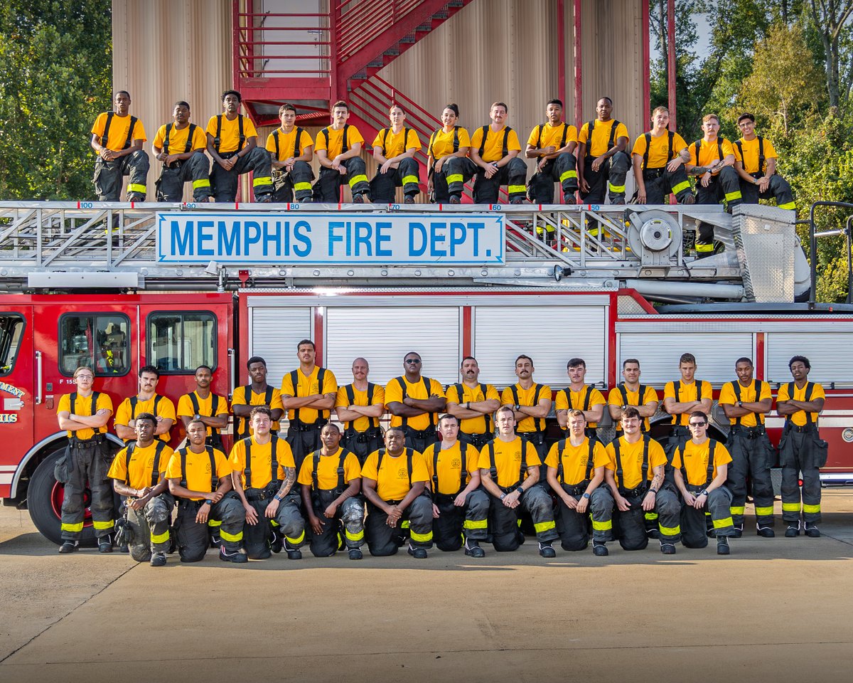 🎉 Congratulations to Fire Recruit Class 122🔥 
Today, we are thrilled to celebrate the graduation of another group of dedicated individuals who will take the solemn oath to serve and protect the citizens of Memphis.
Drop a comment below to show your support 🚒🚑 #FindYourFire