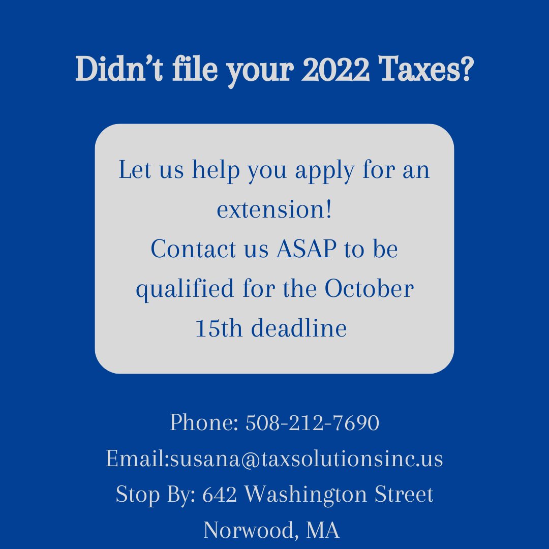 Tax Solutions Inc. (@taxsolutions_) / Posts / X
