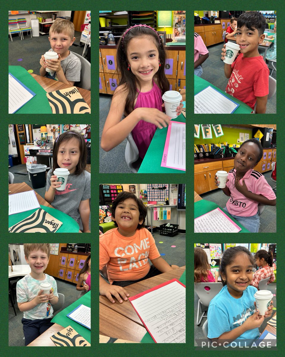 Cheers ☕️ to our first writing celebration! I’m so very proud of each of you!! @AustinElem