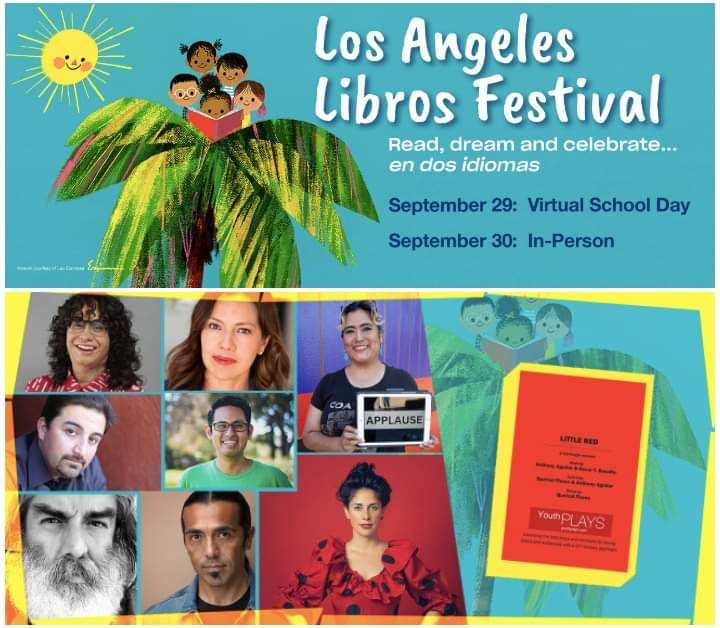 heyantny's tweet photo. This Saturday, Sept. 30th at 2pm, the Los Angeles Libros Festival will present a reading of a new play I've been working on, "The Exoneration of El Maestro." The Festival has also added a copy of "Little Red" to the LA Central Library catalog! So come on by! https://t.co/98a2COCYmo