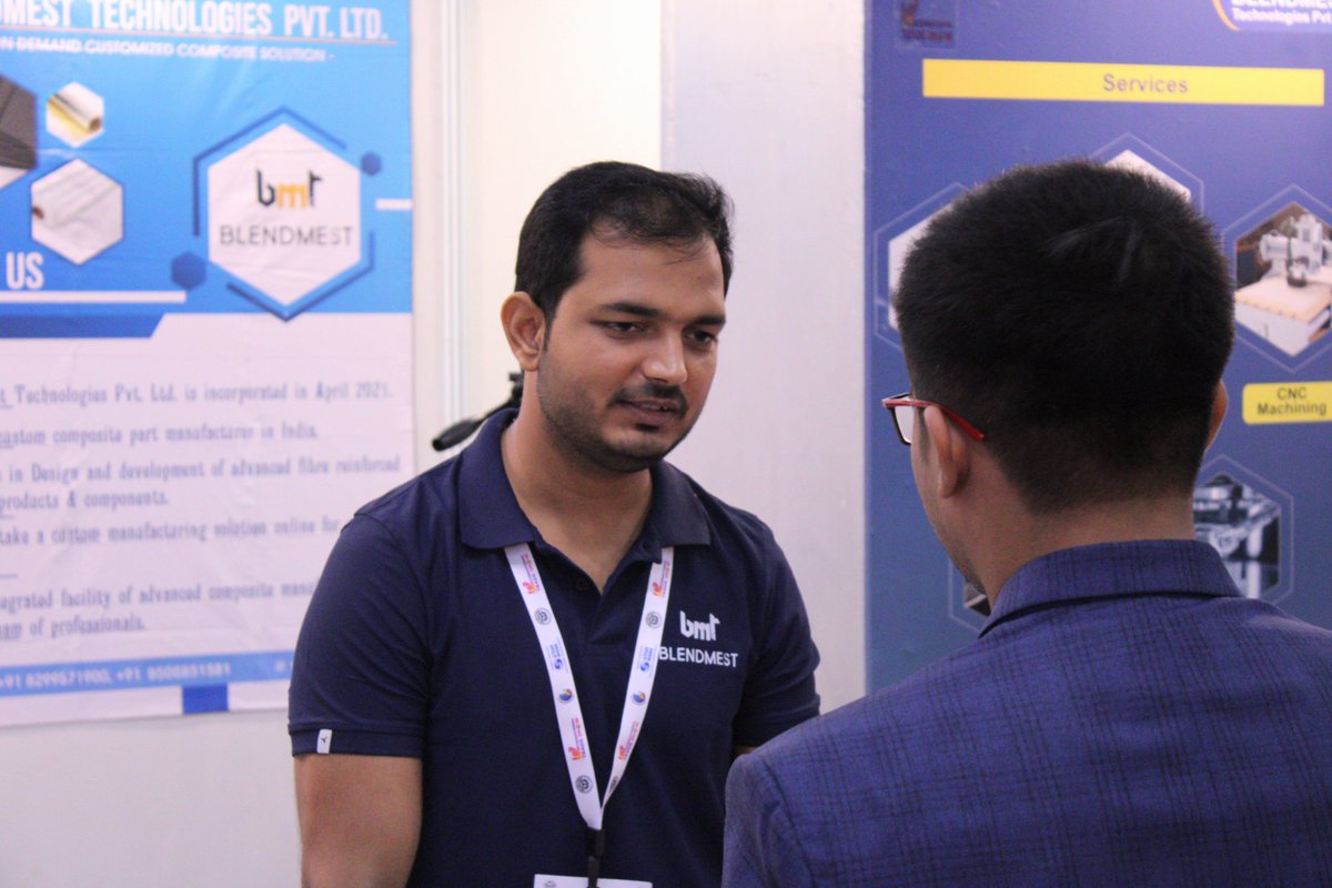 blendmest_Tech's tweet image. Glimpse of #upits23

#noida #composite #upgovt #Drones #product   #manufacturing #carbonfiber