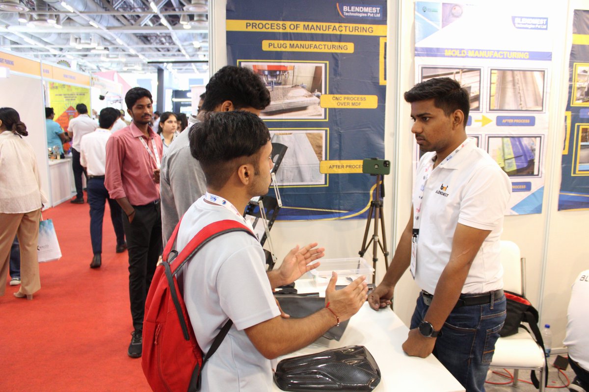 blendmest_Tech's tweet image. Glimpse of #upits23

#noida #composite #upgovt #Drones #product   #manufacturing #carbonfiber
