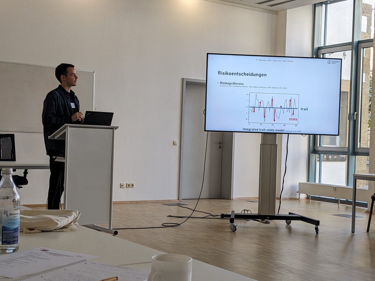 Which factors predict real-life risky choices and how can we investigate these? <a href="/AaronBLob/">Aaron Lob</a> presented his research on using think-aloud protocols and ecological momentary assessment to address these questions at <a href="/SRAEurope/">SRAEurope</a>. <a href="/CBDR_lab/">Cognitive and Behavioral Decision Research</a>