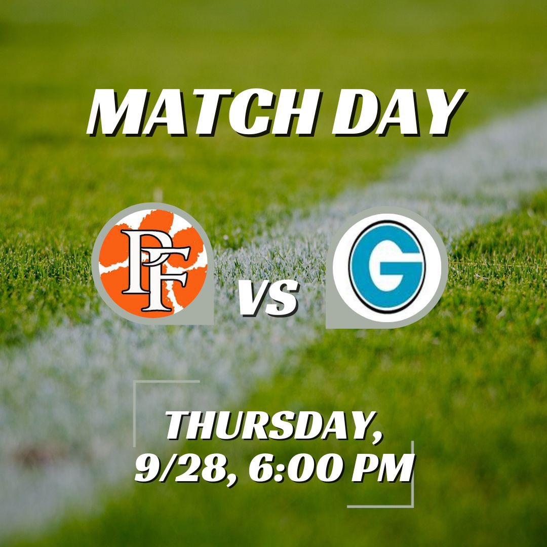 PFLadyTigerSoc's tweet photo. It’s Gameday as your Lady Tigers are on the road at Gibbs to take on the Lady Eagles. Go Tigers! 🐅⚽️ https://t.co/TCyCvmJF2K