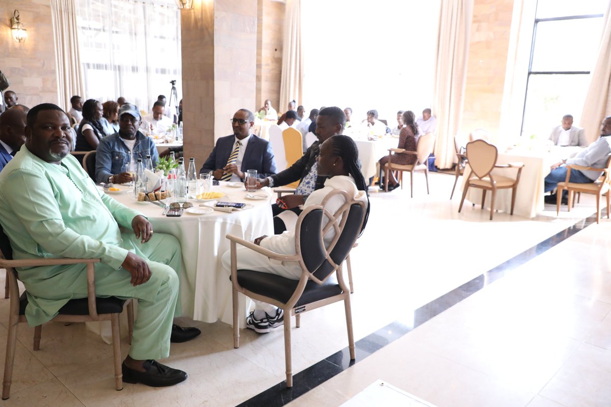 Ismail Maalim,CBS (@ismailmaalim19) on Twitter photo HAPPY to host CS <a href="/AbabuNamwamba/">Amb Hon Ababu-Namwamba, EGH🇰🇪</a> to a reception to celebrate a job well done winning rights to host AFCON2027 jointly with TZ & UG. Top sports federations, track and field legends joined by creatives to mark the feat. We start the hard part of preps NOW. <a href="/EngPeterKTum/">Amb. Eng Peter K Tum, CBS</a> HAPPY to host CS <a href="/AbabuNamwamba/">Amb Hon Ababu-Namwamba, EGH🇰🇪</a> to a reception to celebrate a job well done winning rights to host AFCON2027 jointly with TZ & UG. Top sports federations, track and field legends joined by creatives to mark the feat. We start the hard part of preps NOW. <a href="/EngPeterKTum/">Amb. Eng Peter K Tum, CBS</a>