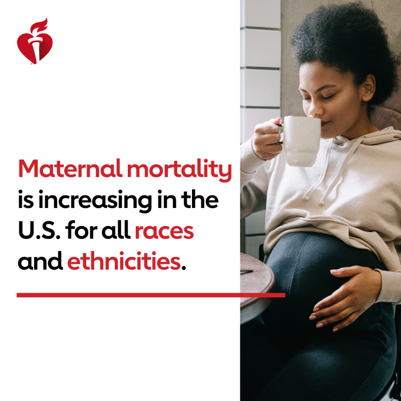 American_Heart's tweet photo. Learn more about pregnancy- and postpartum-related cardiovascular conditions, risk factors, and solutions to improving maternal health outcomes using an equity-first approach. Register for the free accredited learning module at 
https://t.co/rukJQR6R8I