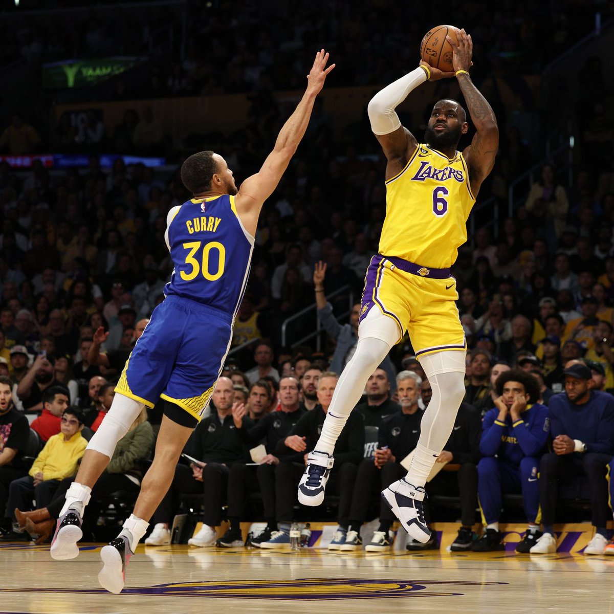 shendy456's tweet photo. Remember when they said if the Warriors beat the Lakers in the 2023 playoffs it would officially prove Steph >>> LeBron.

But when the Lakers won everyone forgot about what they said about Steph being better than LeBron.

It's just another instance in LeBron's career where they change the narrative depending on what happens.

Similar to everyone picking the Thunder in 2012 and immediately referring to them as the "Baby Thunder," the instant they lost.

Or how the Blazer were the greatest 8 seed ever and were gonna eliminate the Lakers from the 2020 playoffs.

That narrative changed real quick too.

It's almost like they just make the narrative fit in a way to discredit LeBron no matter what?

They've been doing this since he entered the league.

Imagine if they would have embraced him instead of trying to constantly diminish him.