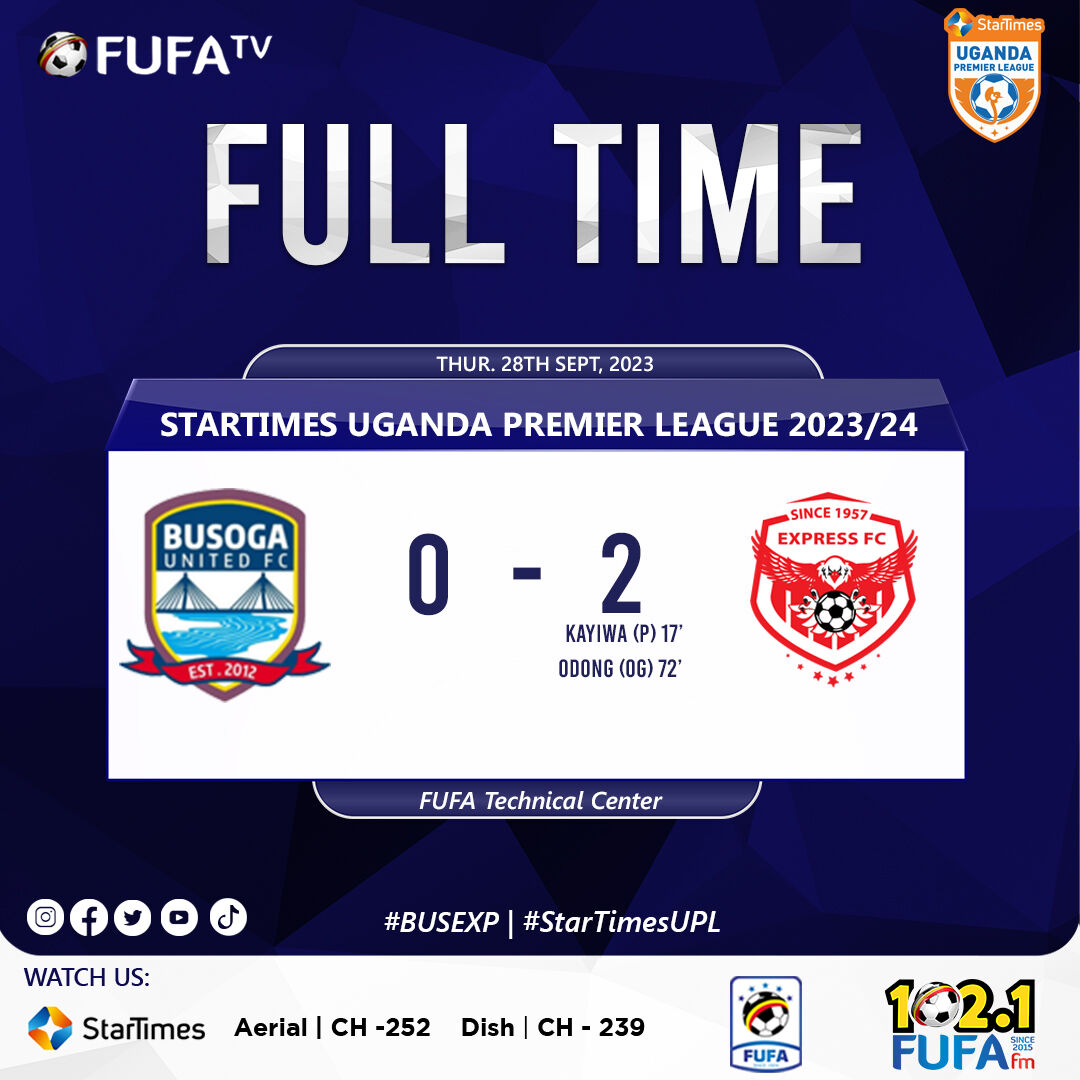 fufatv1's tweet photo. Fulltime in Njeru!

#BUSEXP | #StarTimesUPL
#HomeOfUgandanSport https://t.co/QzTU7Pg2fi