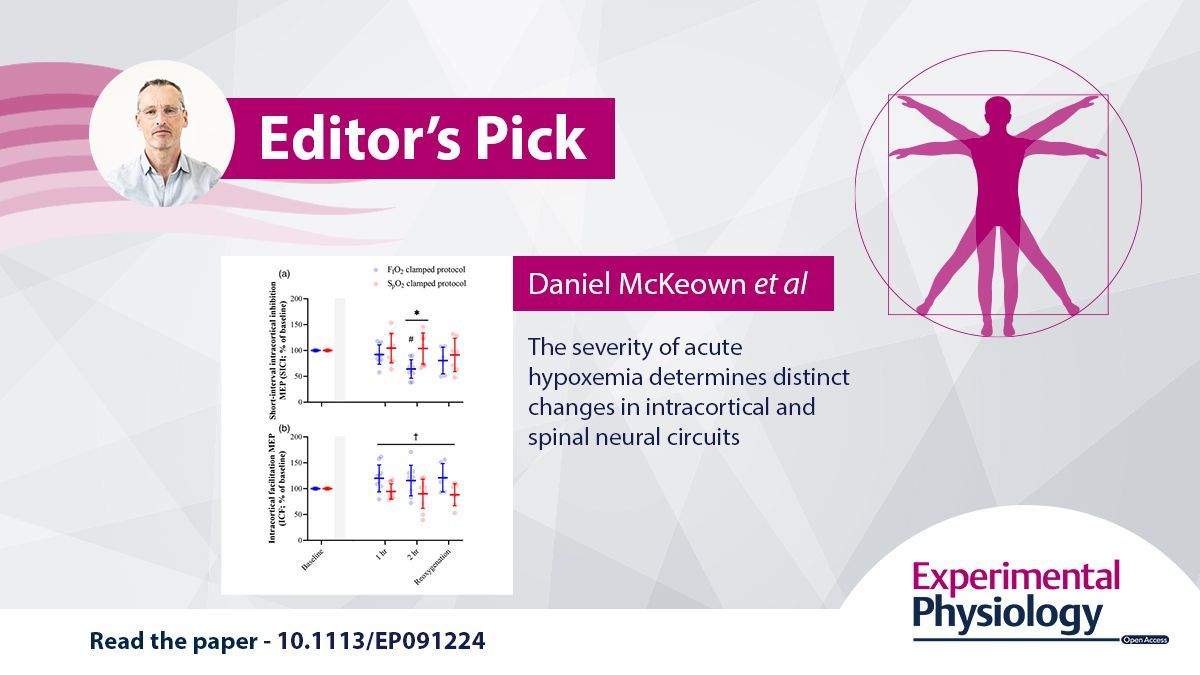 🎓EDITOR'S PICK🎓 This article from @Dan__Mckeown, Glenn M. Stewart and @JustinKavanagh5 (@MenziesHealth) explores the effects of continuous low oxygen and its effects on motor circuits! 📜buff.ly/46tKAcZ