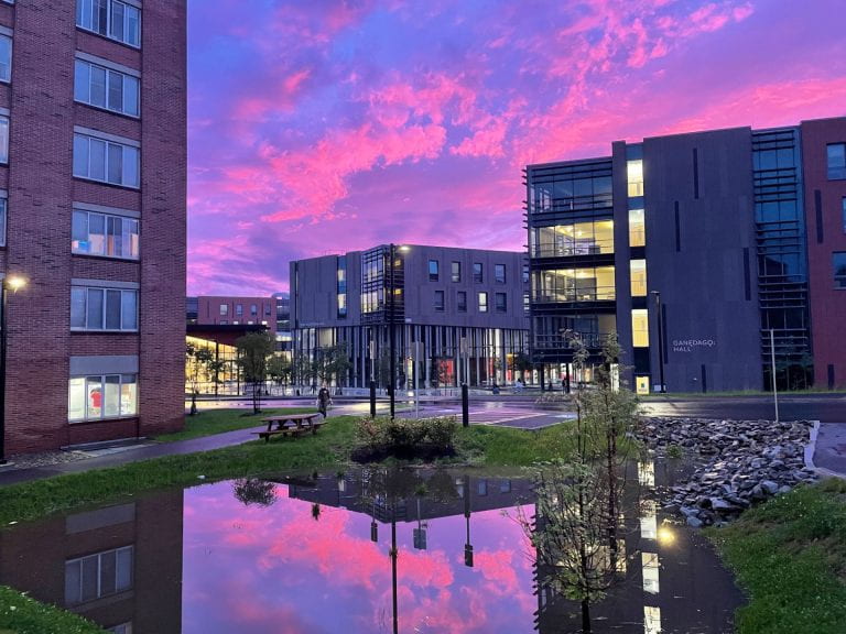 Enter our Photo Contest "Freedom of Expression: Contrasting visions of health, hospitality, &amp; design" &amp; win up to $300! Submit your entries by Oct. 11 @ cihf@cornell.edu.

Learn more: shorturl.at/nuEN4

📸: Serenity in the Modern World, Yuhjin Chung, 2022, 3rd place entry