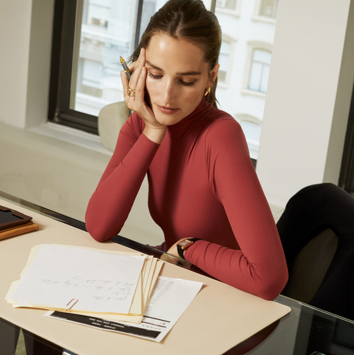 SPANX on X: Go from office to offline in perfectly smoothing,  machine-washable pieces. The NEW Ribbed Turtleneck Bodysuit in Wild Rose is  super-flattering, sleek and modern. Shop now  #Spanx   /