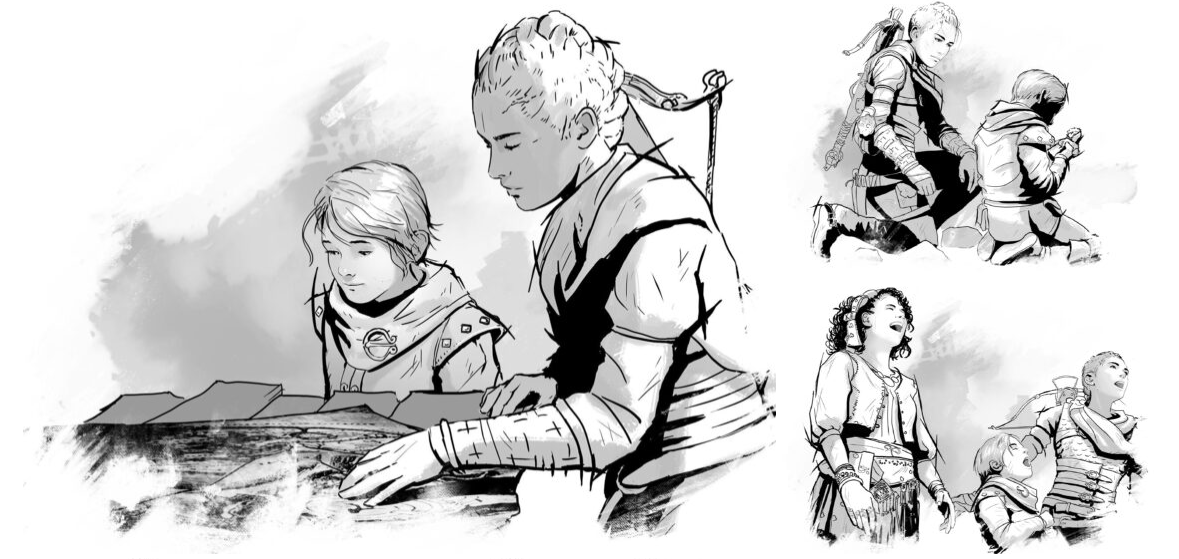 Classic:  A selection of 350+ artworks, sketches, concept art, environment, character models, and designs done for A Plague Tale Requiem

Gallery and details: https://t.co/B7G6T3GKqf 