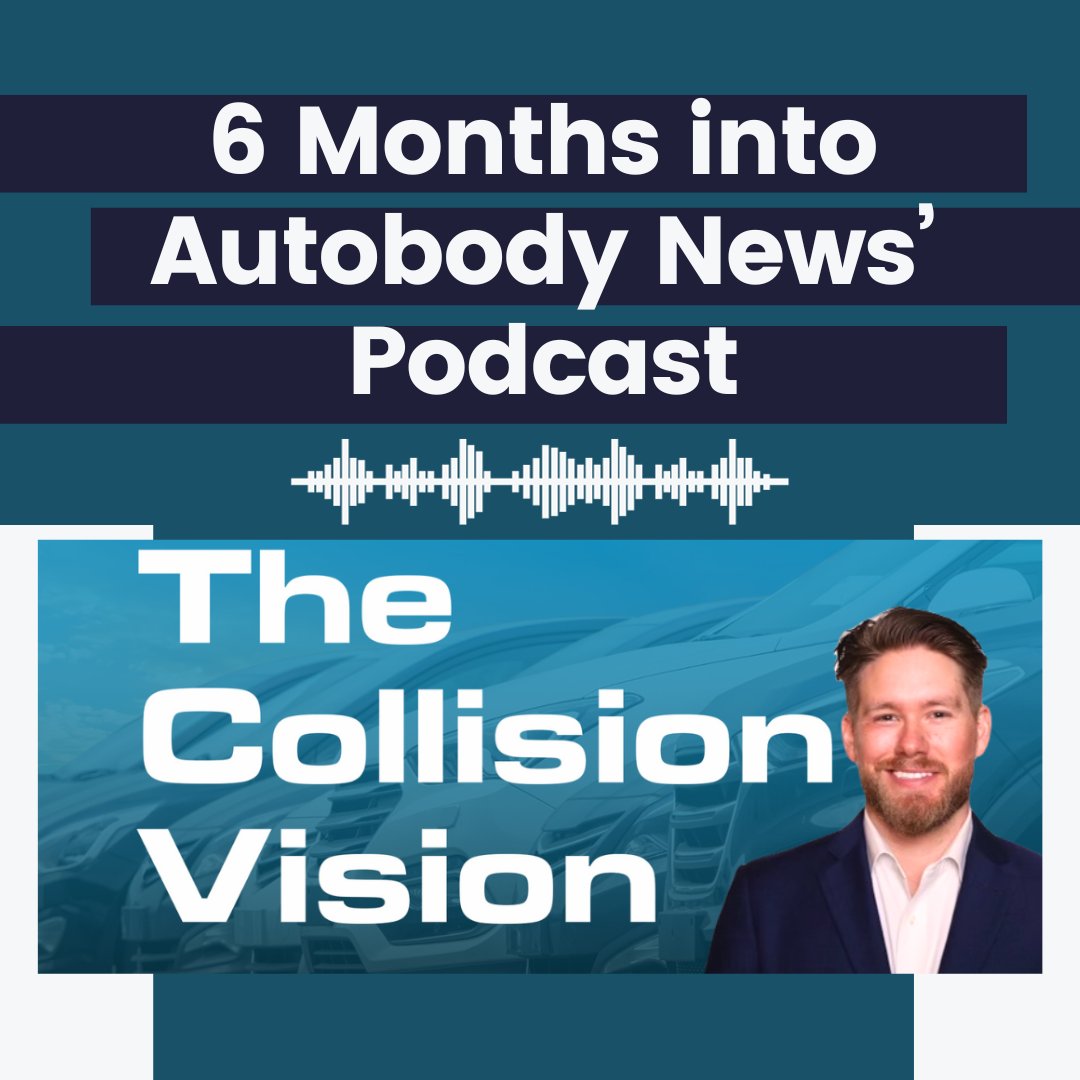 We've hit the 6-month mark with The Collision Vision! 🎉 Thanks to our devoted audience for making this journey so rewarding. Let's continue to explore the auto repair world together! 🚗🔧
Listen here now!: bit.ly/3LDTMne 🎶
#TheCollisionVision #AutobodyNews #AutoRepair