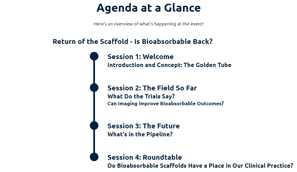 Millbrook Medical Conferences (@millbrookmed) on Twitter photo .<a href="/BartsIntervGrp/">Barts Interventional Group (B.I.G.)</a> presents: Return of the Scaffold - Is Bioabsorbable Back? 🩺
14 November 2023, 18:00 - 20:00 at Barts Heart Centre 🏪
2 CPD credits available, view the programme below 👇
<a href="/Bhcintervention/">Dan Jones</a>, <a href="/ChoudryFizzah/">Fizzah Choudry</a>, <a href="/oliverguttmann/">Oliver Guttmann</a> .<a href="/BartsIntervGrp/">Barts Interventional Group (B.I.G.)</a> presents: Return of the Scaffold - Is Bioabsorbable Back? 🩺
14 November 2023, 18:00 - 20:00 at Barts Heart Centre 🏪
2 CPD credits available, view the programme below 👇
<a href="/Bhcintervention/">Dan Jones</a>, <a href="/ChoudryFizzah/">Fizzah Choudry</a>, <a href="/oliverguttmann/">Oliver Guttmann</a>