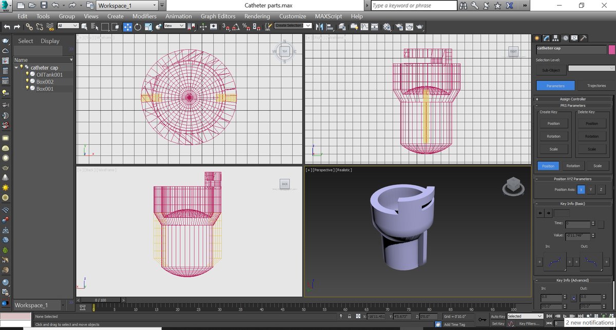 Building 3D models of catheter parts for patient education illustration references to support our APP seed grant projects. #NationalAPPWeek <a href="/BCMSurgAPP/">BCM Surgery Advanced Practice Providers</a>  <a href="/BCM_Surgery/">BCM_Surgery</a> <a href="/AMIdotorg/">AMI</a>