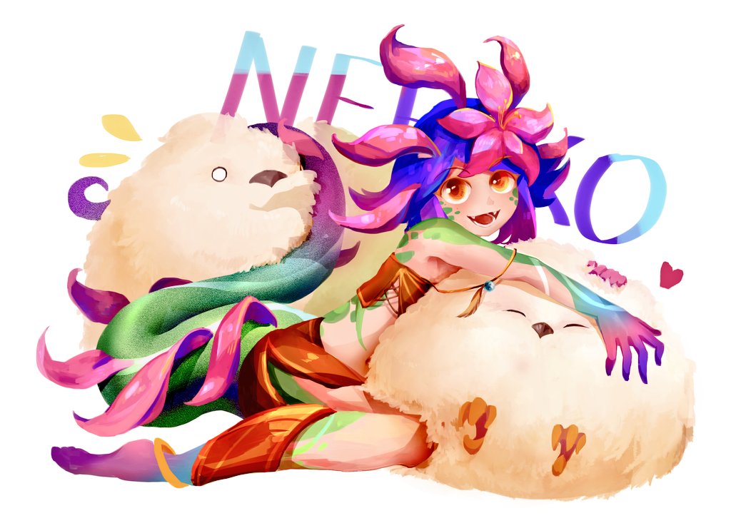 (ㅇㅅㅇ)（＾ㅅ＾） 
#Artoflegends #Neeko #LegendsofRuneterra