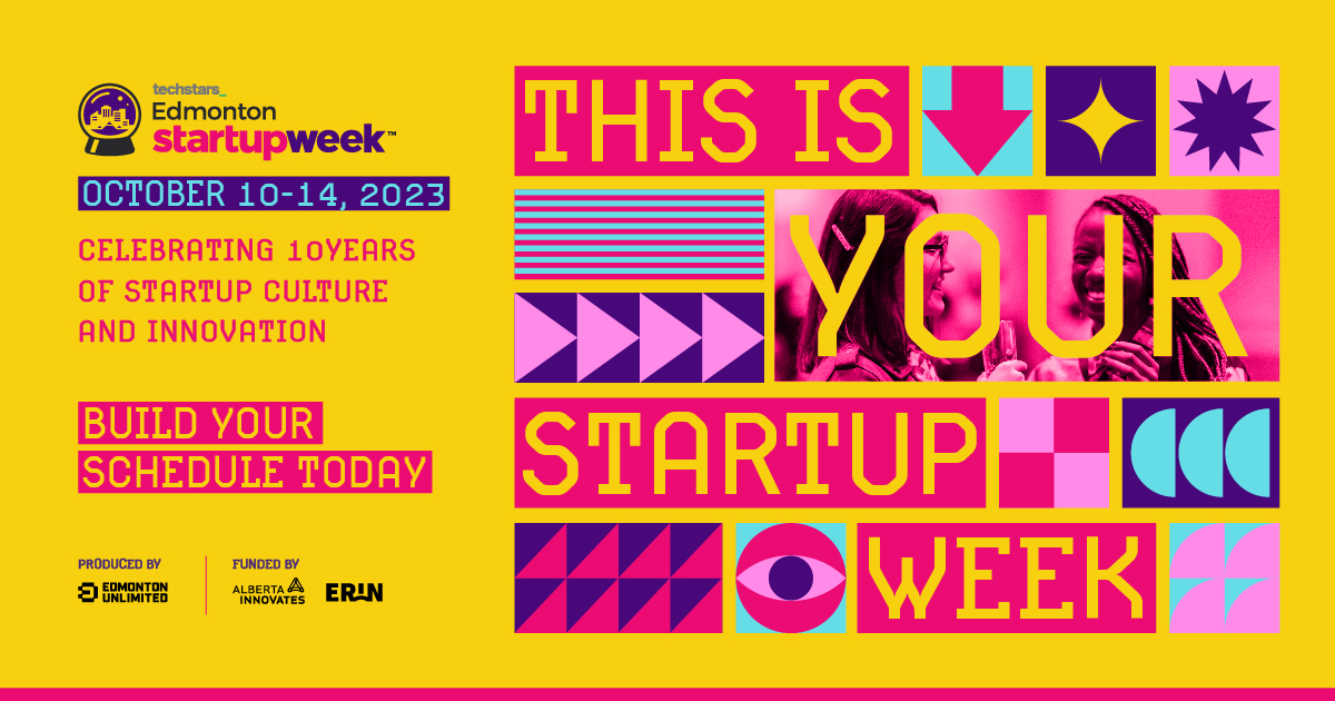 Join Edmonton's brightest for a 5-day spectacle of innovation and learning. Don't miss out ➡️ edmontonstartupweek.com