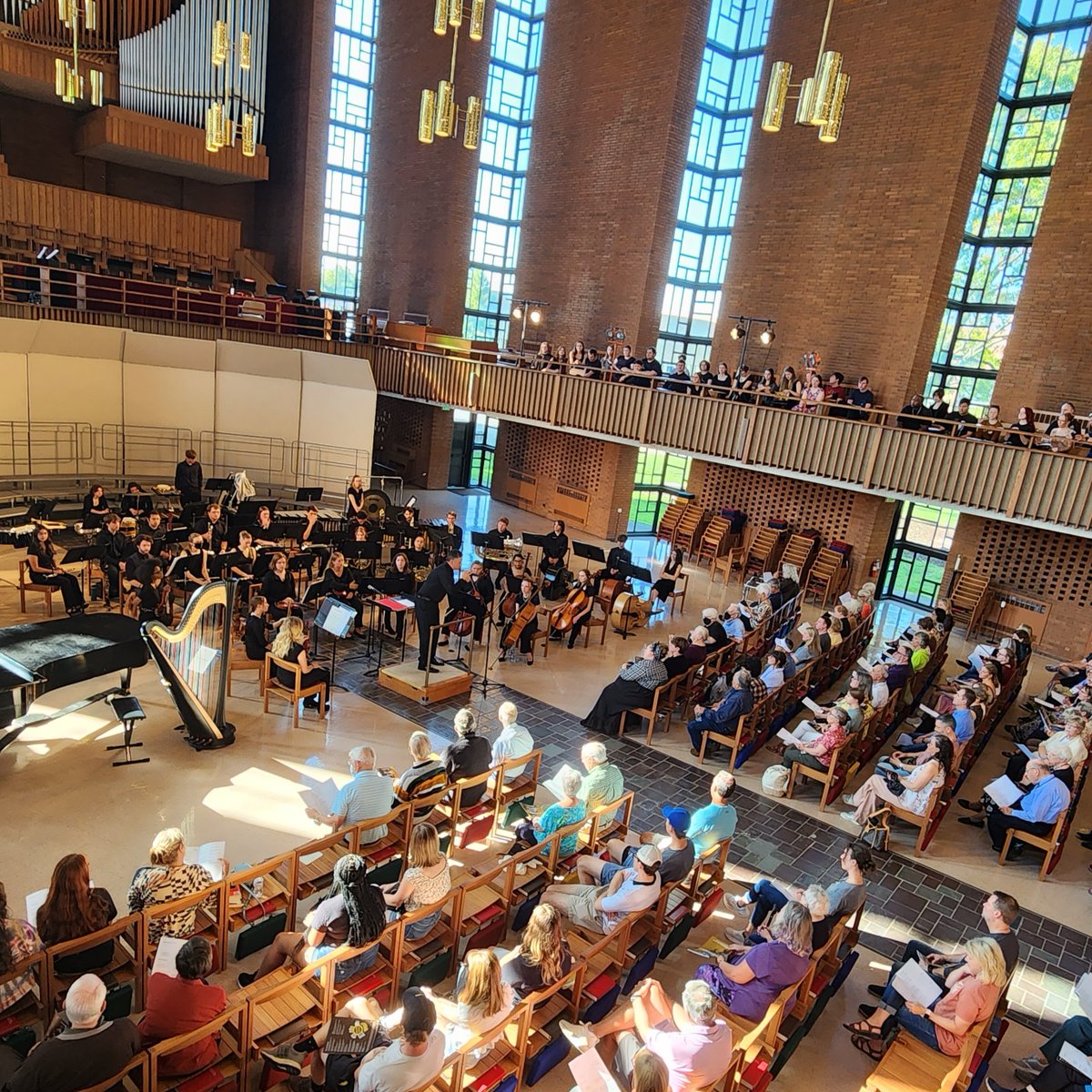 Congratulations to our student musicians on a fine concert this last Homecoming Weekend! #valpomusic