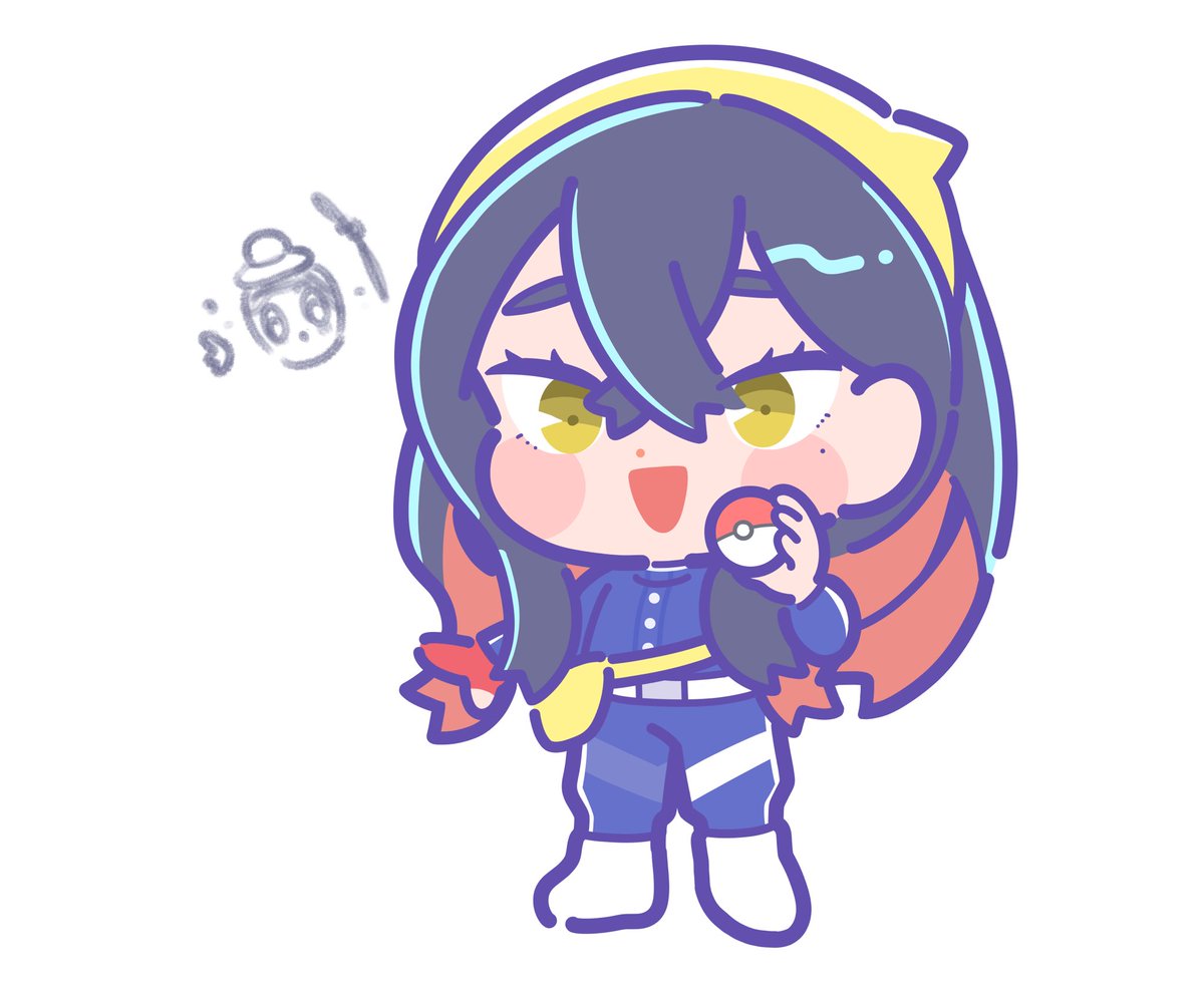 ゼイユ「ゼイユちゃん らくがき 」|よいのイラスト