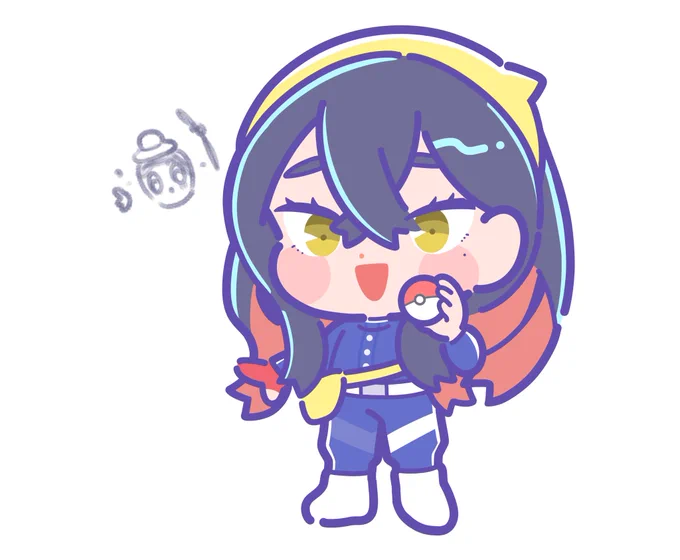 ゼイユちゃん らくがき 