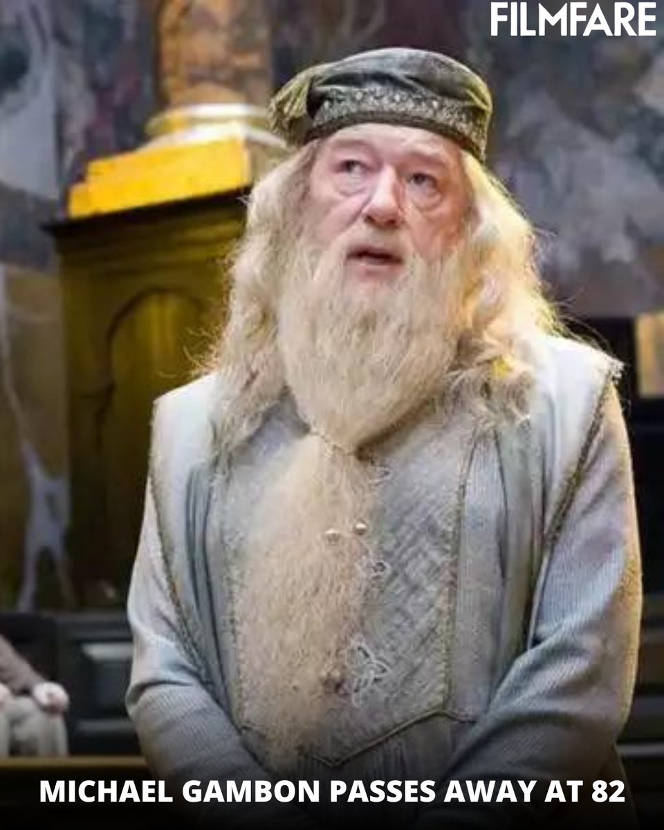 #MichaelGambon of #HarryPotter fame who essayed the role of #ProfessorDumbledore is no more. We extend our heartfelt condolences to his loved ones during this difficult time.