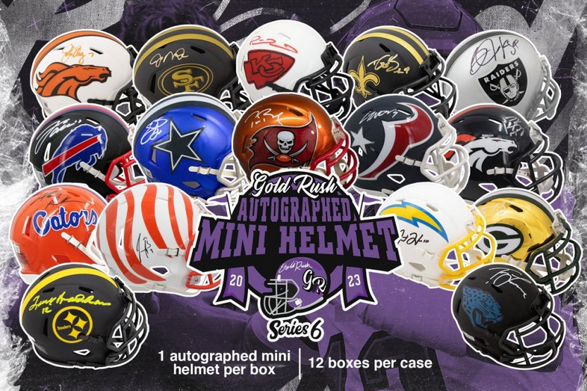 BuckCityBreaks's tweet photo. Doing a FREE @collectGoldRush Mini Helmet rip tomorrow to celebrate the return of Buck City's Friday Night Breaks!

Tap the link, read the instructions and pick your favorite team! (seriously, one team/spot per person lol)

https://t.co/sLLKBPNZy0 https://t.co/rwGwB0vNKt