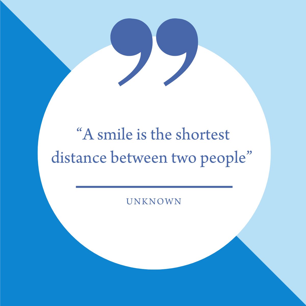 Close that distance as often as possible. 😊 #qotd