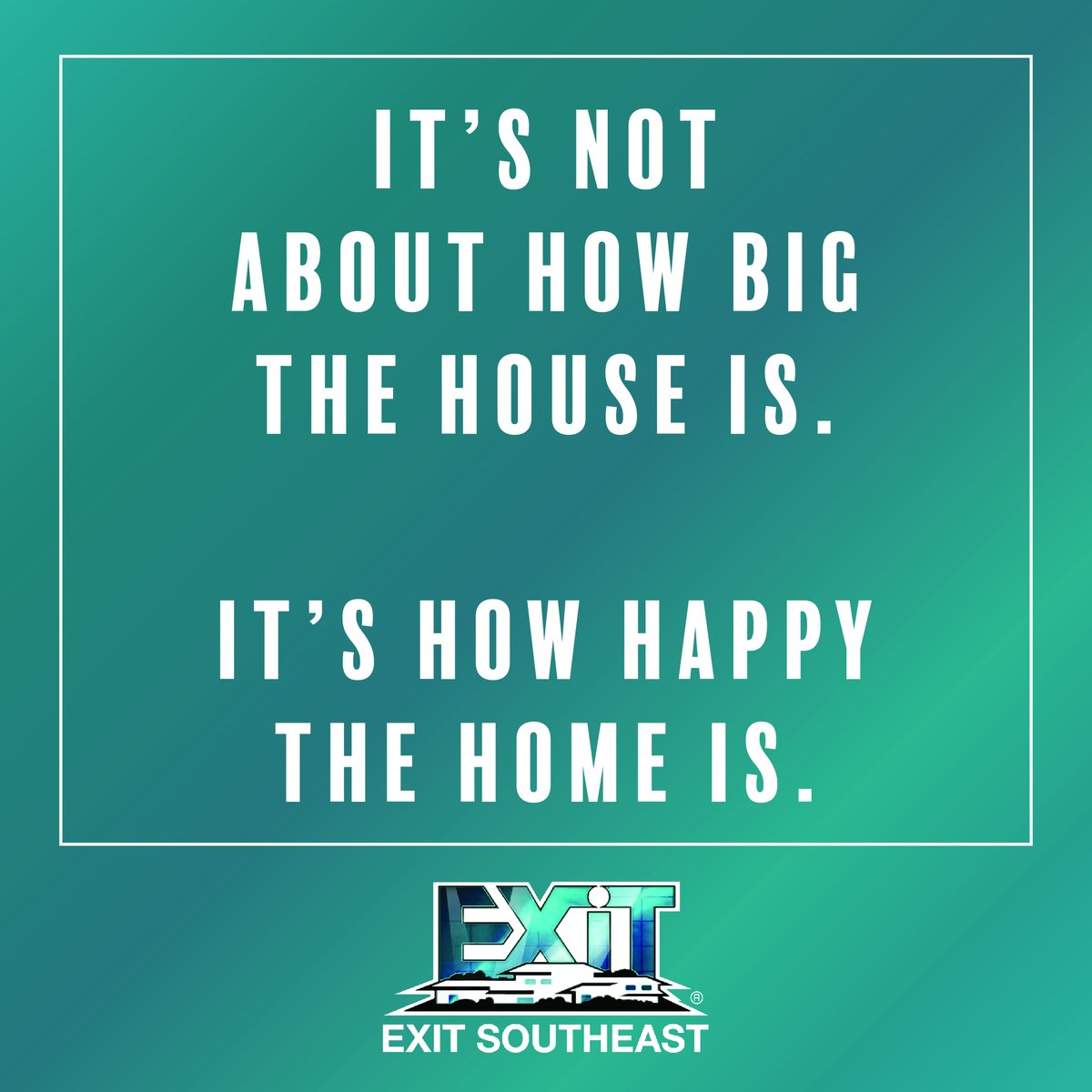 Our specialty is creating happy homes for our clients and we'd love to help you!
#MotivationMonday #EXITSoutheast #1Baby