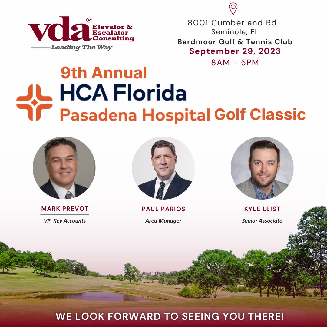 VDA is proud to be a platinum sponsor in the HCA Florida Pasadena Hospital Golf Classic in support of the AHA 2023 Heart Walk.