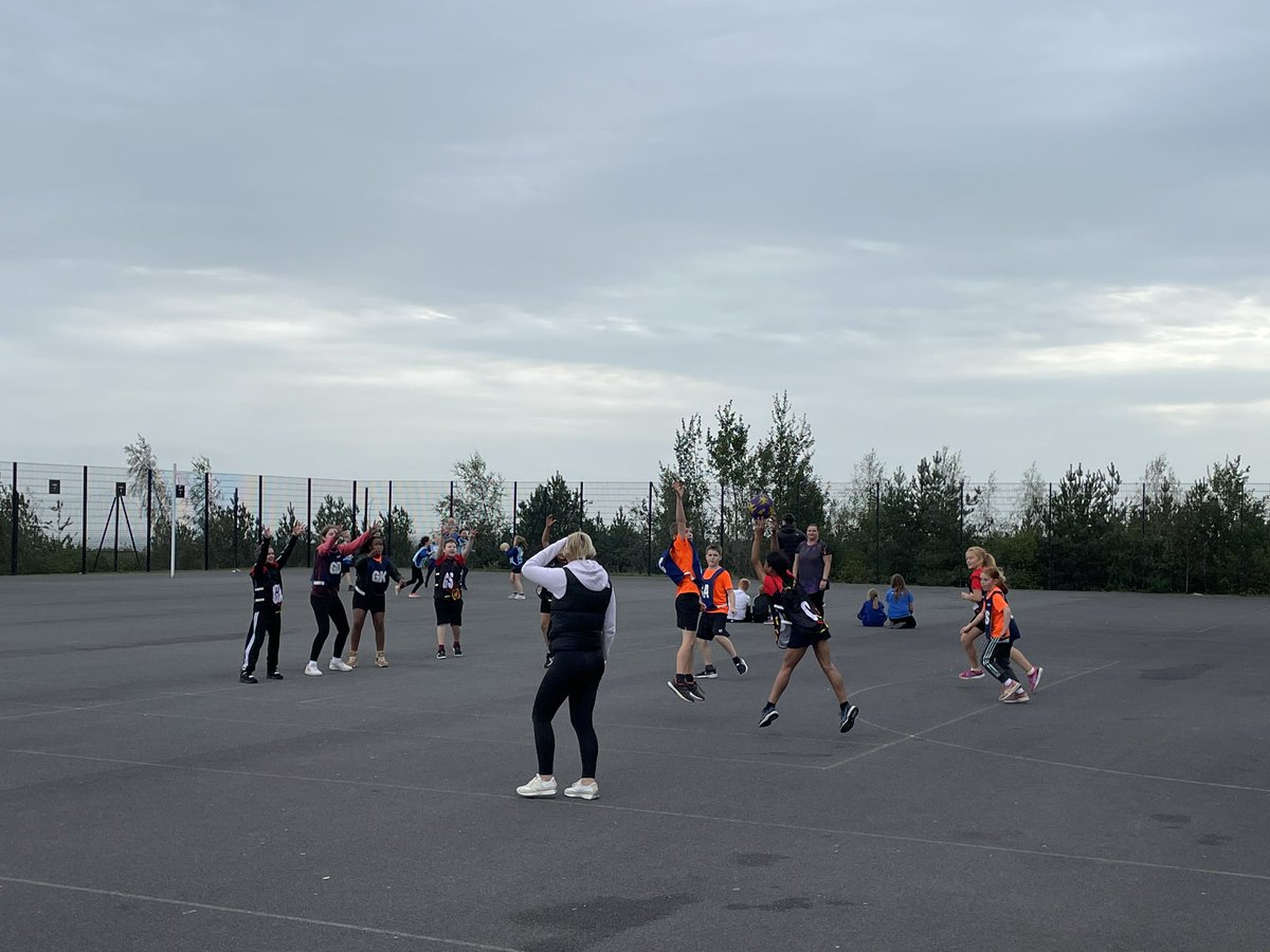Year 5/6 <a href="/EnglandNetball/">England Netball</a> Development session taking place <a href="/TelfordLangley/">Telford Langley School</a> this afternoon. 10 local primary schools participating and some great coaching sessions being delivered by <a href="/BBSPE/">BBSPE</a> students.