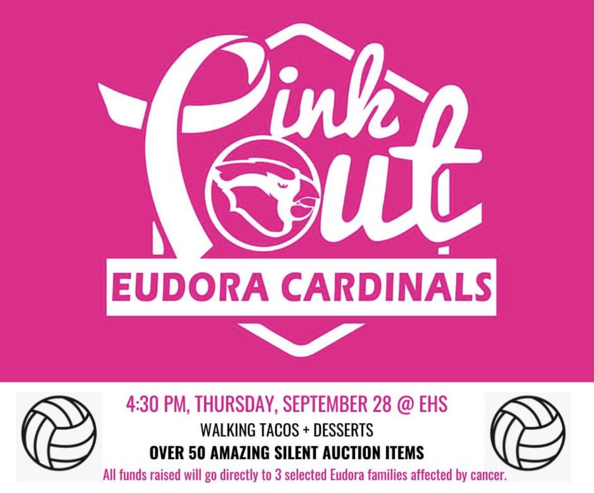 Come join us this afternoon for the Activity of the Week and support a great cause at the same time!

We have a tough game ahead of us and we need you to bring the energy tonight! See ya soon, Cards! #loudandproud #cardinalvolleyball