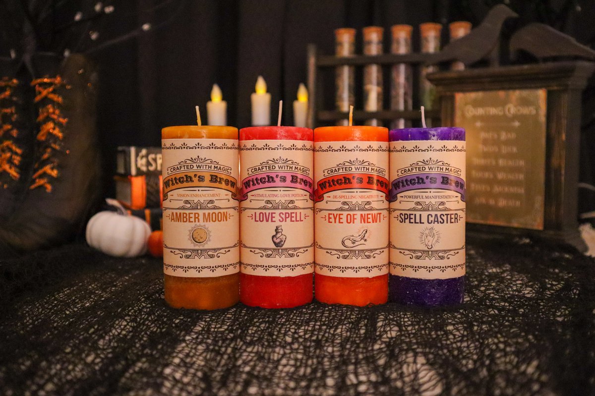 Halloween is right around the corner, make sure you're stocked up! 🎃✨

#Halloween #LimitedEditions #CandleMagic #CoventryCreations #WitchsBrew #WickedWitchMojo