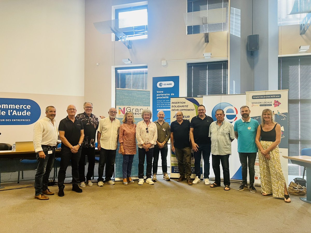 Laurie_Padrines's tweet photo. [#MARKETHON] #Narbonne Bilan d’une journée solidaire de recherche d’#emploi :
- 87 participants 
- 670 entreprises visitées 
- 84 entreprises proposantes 
- 161 propositions d’emploi 
👏🏻 aux équipes et aux partenaires
@MissionLocale11 @GrandNarbonneCA @Comider_asso @Poleemploi_oc https://t.co/pRvGllm6Ju