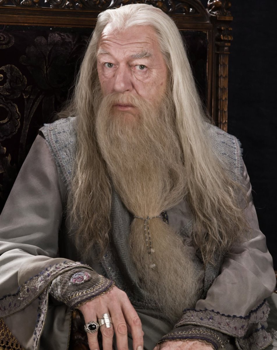Wands up for Michael Gambon. Thank you for bringing Albus Dumbledore, the greatest sorcerer in the world, to life. 1940-2023