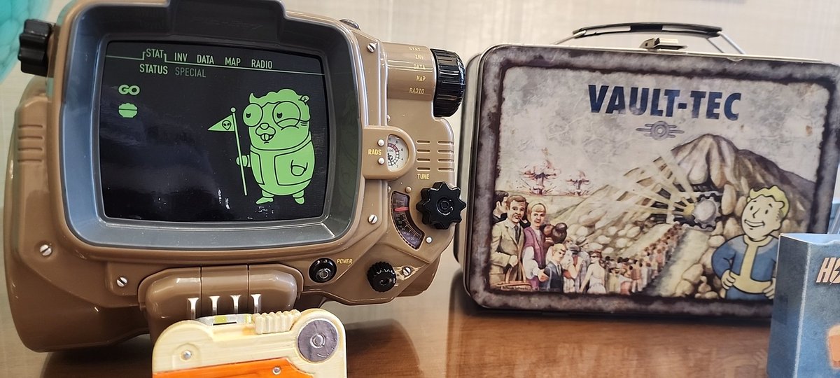 Good morning, Vault Dwelling Gophers!

🚀 Final 9hrs of #GopherConCTF! Vault dwellers with gumption navigate a binary wasteland, chasing the glowing trophy amidst fallout! 🌐💾 #Gumption #CTF #GopherCon23 #golang #security