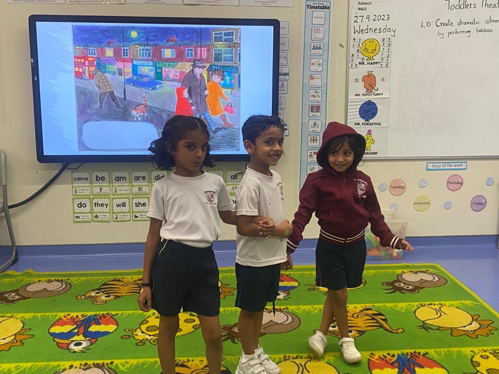GayatriKakade16's tweet photo. “Mini directors at work! 🎬 Selecting scenes from various stories and transforming them into captivating tableaus. #dynamicdolphins @MichelleVerghe1 @NMSKindergarten https://t.co/6n7ihE30ob