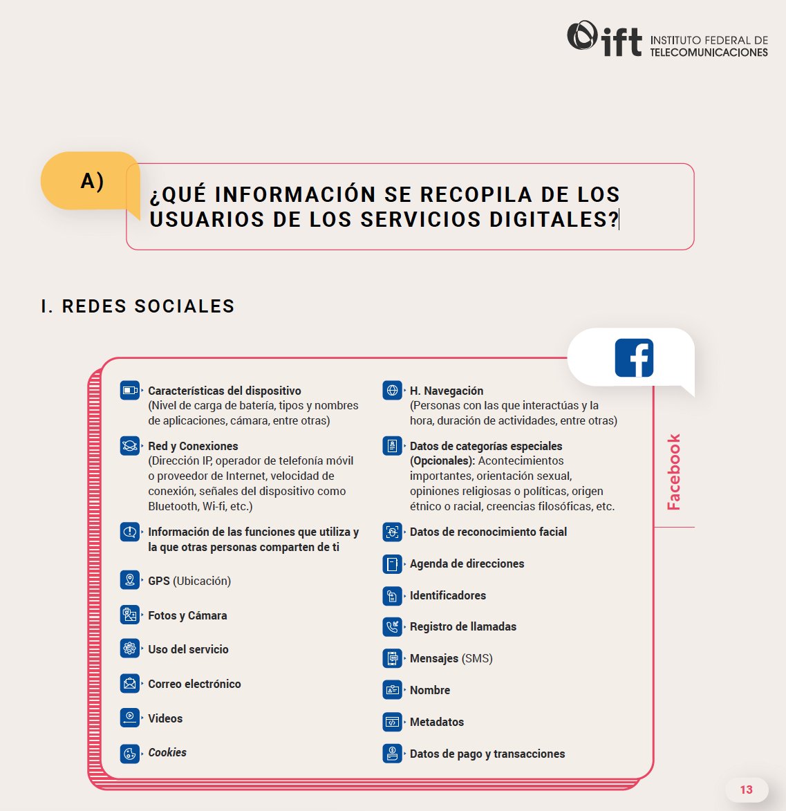 Ing_Mili's tweet photo. #TePuedeInteresar
¿Conoces qué información se recopila de los usuarios de los servicio digitales?
No dejes de leer el  Cuarto Informe de Privacidad de la Información de los Usuarios en el uso de Servicios Digitales  del @IFT_MX 
https://t.co/4lcVJc9XOT https://t.co/hLRf4FQAOZ
