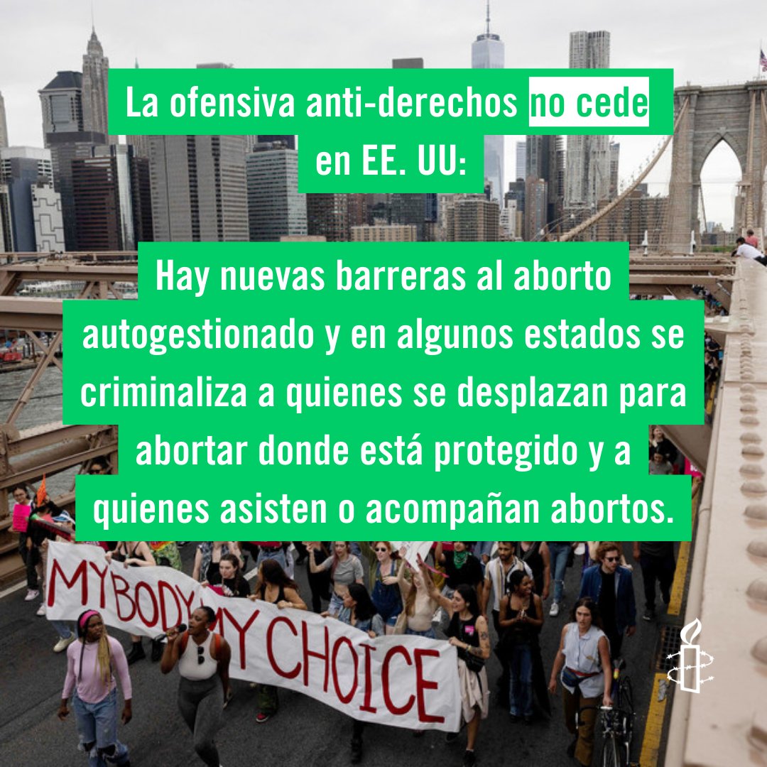 amnistiamexico's tweet image. 📢 ¡Este #28S denunciamos a quienes buscan restringir y revertir nuestros derechos! ⚠

Ante el odio y la incertidumbre: ¡Solidaridad, ternura y organización! 💚💚💚

¡Las Américas serán todas feministas! 💥💚✊🏽 #NosSostenemosTodas #AbortoLegal