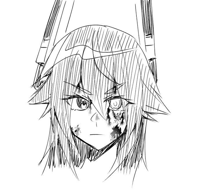 中破して眼帯が吹き飛んだ天龍ちゃん概念 