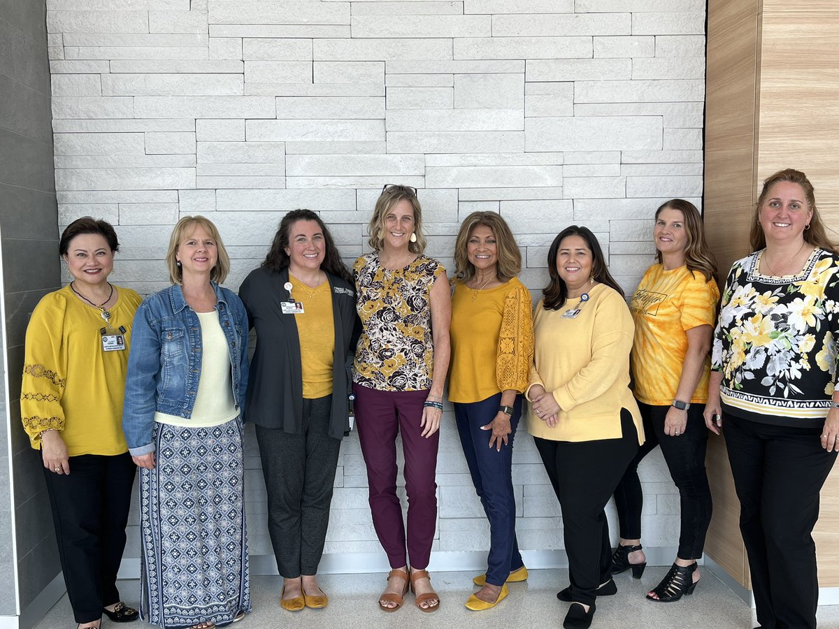 The @CyFairEdTech Team goes G💛LD for Childhood Cancer Awareness Month! #GoGold