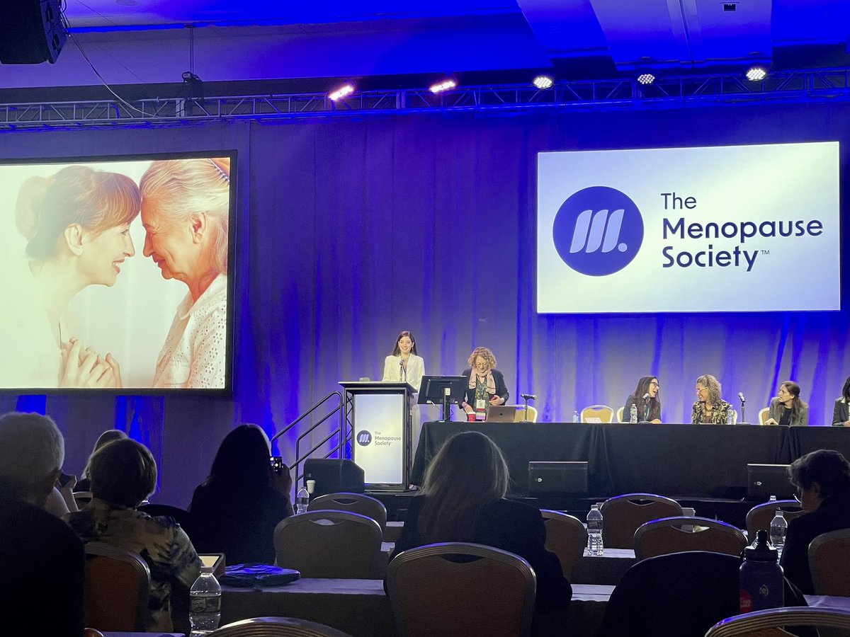 Jewel Kling MD MPH (@drjewelkling) on Twitter photo Dr Mariam Saadedine, <a href="/WHMayoClinic/">Mayo Clinic Women's Health</a> research fellow, presenting skillfully on our research “Caregiving Burden Linked to More Menopause Symptoms” at <a href="/MenopauseOrg/">The Menopause Society</a> annual meeting.
<a href="/Mariamsaadedine/">Mariam Saadedine</a> <a href="/StephFaubionMD/">Stephanie Faubion</a> <a href="/cshufeltMD/">ChrisandraShufelt MD, MS, FACP, MSCP</a> <a href="/Ektasinghkapoor/">Ekta Kapoor</a> Dr Mariam Saadedine, <a href="/WHMayoClinic/">Mayo Clinic Women's Health</a> research fellow, presenting skillfully on our research “Caregiving Burden Linked to More Menopause Symptoms” at <a href="/MenopauseOrg/">The Menopause Society</a> annual meeting.
<a href="/Mariamsaadedine/">Mariam Saadedine</a> <a href="/StephFaubionMD/">Stephanie Faubion</a> <a href="/cshufeltMD/">ChrisandraShufelt MD, MS, FACP, MSCP</a> <a href="/Ektasinghkapoor/">Ekta Kapoor</a>