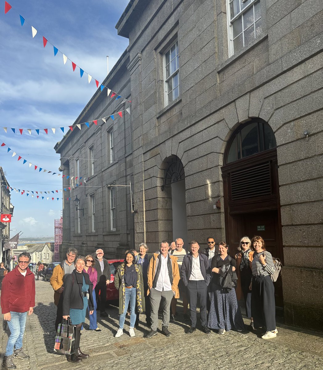 Just back from an energising visit to Penzance & neighbouring Newlyn with @ArchHFund colleagues and trustees. There’s such a can do community spirit in Cornwall, driven by some incredible grassroots groups like Penzance Regeneration Co., set to take on the old market house.