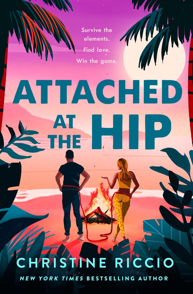 🔥YALL this is my new novel: ATTACHED AT THE HIP! it's an adventure rom-com where our main character ends up on a survivor-esque reality show tethered to her old high school crush, competing together for a shot at a million dollars! 

🖤preorder now: read.macmillan.com/lp/attached-at…
