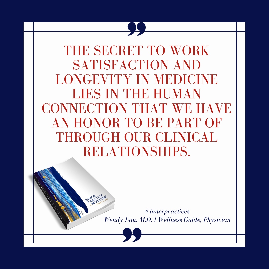 This quote from my book reminds us that the true essence of healthcare lies in the connections we forge with our patients. It's an honor to be part of their journey. Let's cherish these meaningful connections. #MedicineAndEmpathy #bookquote #physicianfulfillment